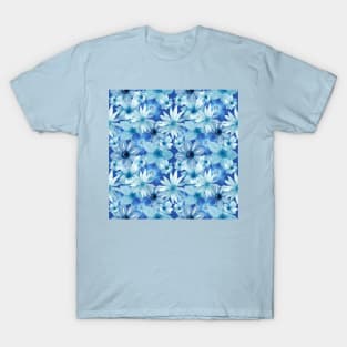 Watercolor Seamless Floral Pattern T-Shirt